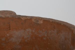 Archibald Knox. Liberty & Co., A Rare & Original Pair of Terracotta Olaf Planters - Thumbnail 7