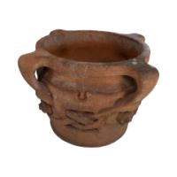 Archibald Knox. Liberty & Co., A Rare & Original Pair of Terracotta Olaf Planters - Thumbnail 14