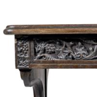 A. W. N Pugin & Sir Charles Barry, an Important Gothic Revival Oak Library Table - Thumbnail 6