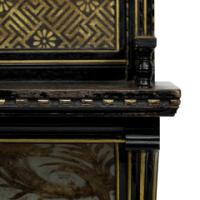 B. J. Talbert Aesthetic Movement Carved & Gilt Wall Shelf with Mythical Creatures - Thumbnail 16