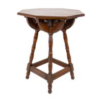 Collier & Plucknett. A Rare Gothic Revival Oak Side Table - Thumbnail 6