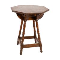 Collier & Plucknett. A Rare Gothic Revival Oak Side Table - Thumbnail 9