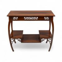 E. W. Godwin Made by Collinson & Lock an Exceptional Anglo-Japanese Rosewood Table - Thumbnail 3