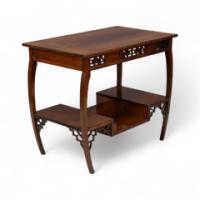 E. W. Godwin Made by Collinson & Lock an Exceptional Anglo-Japanese Rosewood Table - Thumbnail 6