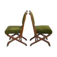 Charles Bevan Under Licence to Marsh Jones & Cribb. A Pair of Gothic Revival Side Chairs - Thumbnail 5