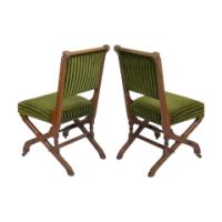 Charles Bevan Under Licence to Marsh Jones & Cribb. A Pair of Gothic Revival Side Chairs - Thumbnail 6