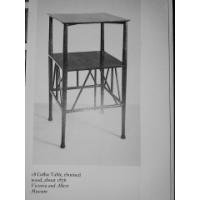 E. W. Godwin. Collinson & Lock a Rare Anglo-Japanese Rosewood Coffee Table - Thumbnail 15