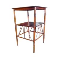 E. W. Godwin. Collinson & Lock a Rare Anglo-Japanese Rosewood Coffee Table - Thumbnail 2
