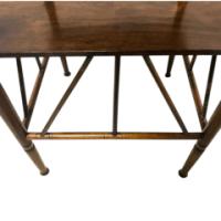 E. W. Godwin. Collinson & Lock a Rare Anglo-Japanese Rosewood Coffee Table - Thumbnail 24