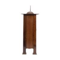 C. F. A. Voysey (1857–1941). A rare Arts and Crafts oak mantel clock - Thumbnail 6