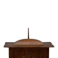 C. F. A. Voysey (1857–1941). A rare Arts and Crafts oak mantel clock - Thumbnail 7