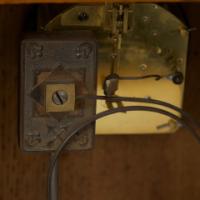 C. F. A. Voysey (1857–1941). A rare Arts and Crafts oak mantel clock - Thumbnail 12