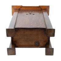 C. F. A. Voysey (1857–1941). A rare Arts and Crafts oak mantel clock - Thumbnail 14