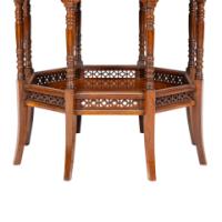 E. W. Godwin, attributed. An Anglo-Japanese Rosewood Eight-Leg Table - Thumbnail 13