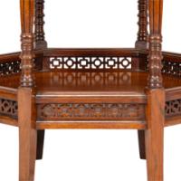 E. W. Godwin, attributed. An Anglo-Japanese Rosewood Eight-Leg Table - Thumbnail 15