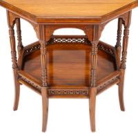 E. W. Godwin, attributed. An Anglo-Japanese Rosewood Eight-Leg Table - Thumbnail 17