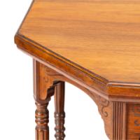 E. W. Godwin, attributed. An Anglo-Japanese Rosewood Eight-Leg Table - Thumbnail 19