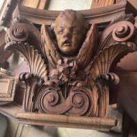 A highly Important museum-quality fireplace and matching panelled room exhibited at the Paris Universal Exhibition in 1878. Winning a Gold Medal. Made by George Trollope and Sons - Thumbnail 7