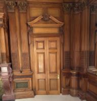 A highly Important museum-quality fireplace and matching panelled room exhibited at the Paris Universal Exhibition in 1878. Winning a Gold Medal. Made by George Trollope and Sons - Thumbnail 8