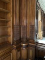 A highly Important museum-quality fireplace and matching panelled room exhibited at the Paris Universal Exhibition in 1878. Winning a Gold Medal. Made by George Trollope and Sons - Thumbnail 15