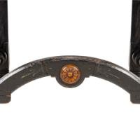 Lambs of Manchester. A rare pair of exhibition-quality Aesthetic Movement ebonized oak side chairs - Thumbnail 15