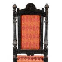 Lambs of Manchester. A rare pair of exhibition-quality Aesthetic Movement ebonized oak side chairs - Thumbnail 19