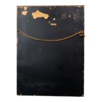 Arts and Crafts Hammered Copper Frame with Pre-Raphaelite Maiden - Thumbnail 4