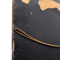 Arts and Crafts Hammered Copper Frame with Pre-Raphaelite Maiden - Thumbnail 5