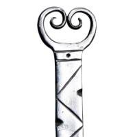 Thorton & Downer, Attributed. An Arts and Crafts Cotswold School Hand-Wrought Steel Toasting Fork - Thumbnail 12
