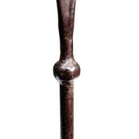 Thorton and Downer, attributed. An Arts and Crafts Cotswold School polished steel hand wrought poker - Thumbnail 7