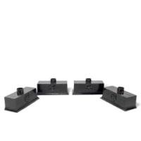 A set of four Arts and Crafts cast iron rain hoppers - Thumbnail 1