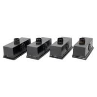 A set of four Arts and Crafts cast iron rain hoppers - Thumbnail 2