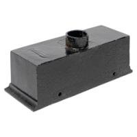 A set of four Arts and Crafts cast iron rain hoppers - Thumbnail 8