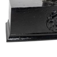 A set of four Arts and Crafts cast iron rain hoppers - Thumbnail 18