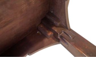 M. H. Baillie Scott A Cuban Mahogany Dining Table From The Liverpool School Of Art - Thumbnail 8