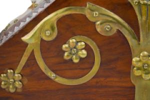 Dr Christopher Dresser for Benham & Froud – Gothic Revival Walnut Coal Box - Thumbnail 24