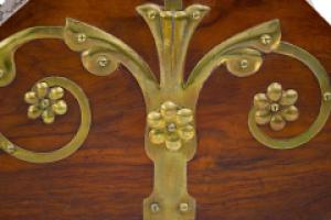 Dr Christopher Dresser for Benham & Froud – Gothic Revival Walnut Coal Box - Thumbnail 28