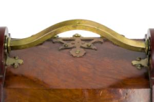 Dr Christopher Dresser for Benham & Froud – Gothic Revival Walnut Coal Box - Thumbnail 30