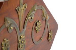 Dr Christopher Dresser for Benham & Froud – Gothic Revival Walnut Coal Box - Thumbnail 32