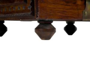 Dr Christopher Dresser for Benham & Froud – Gothic Revival Walnut Coal Box - Thumbnail 33