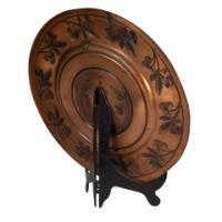 WMF – Pair of Brass Wall Plaques with Embossed Portraits - Thumbnail 4