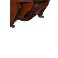 Collinson & Lock an English Aesthetic Movement Mahogany Glazed Wall Cabinet - Thumbnail 7