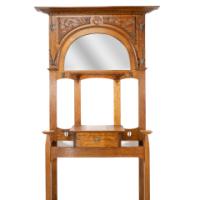 Harris Lebus. A Superb Quality Arts & Crafts Hallstand - Thumbnail 4