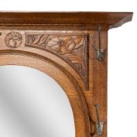 Harris Lebus. A Superb Quality Arts & Crafts Hallstand - Thumbnail 9
