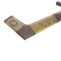 Arts and Crafts Copper, Brass and Iron Fender c.1900 - Thumbnail 7