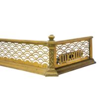 Thomas Jeckyll Made by Barnard Bishop & Barnard. An Anglo-Japanese Brass Fender - Thumbnail 4