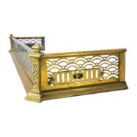 Thomas Jeckyll Made by Barnard Bishop & Barnard. An Anglo-Japanese Brass Fender - Thumbnail 6