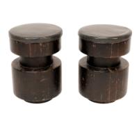 Set of Fourteen Mid-Century Modern Wooden Cafe/Bar Stools of Differing Designs - Thumbnail 27