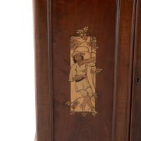 W. J. Neatby, attributed. English Art Nouveau Music Cabinet with Musicians to the Doors - Thumbnail 17