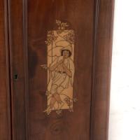 W. J. Neatby, attributed. English Art Nouveau Music Cabinet with Musicians to the Doors - Thumbnail 18